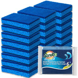 Scrubit NonScratch Cleaning Scrub Sponges Scrubbing Dish Sponge Ideal for Washing Kitchen,Dishes, Bathroom &More Dishwashing