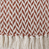 Cinnamon Zig-Zag Throw