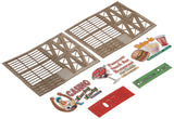 Bachmann Industries Laser Cut Outdoor Billboard Kit (4 Pack)