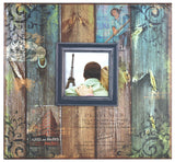 MCS Expandable 10-Page Scrapbook Album with 12 x 12 Inch Pages, 13.5 x 12.5 Inch, Vintage Travel