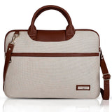 Prd Craft 15.6 Inch Laptop Bag For Men | Jute Office Laptop Bag (B.Brown)