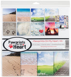 Reminisce PAW200 Pawprints on My Heart Scrapbook Kit, 12x12 inches