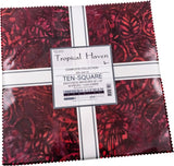 Lunn Studios Artisan Batiks Tropical Haven 42 10-inch Squares Layer Cake Robert Kaufman TEN-1351-42