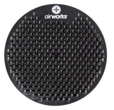AirWorks AWSFUS235BX Splash Free Urinal Screen, Midnight Sky, 0.22 lb., 8 Height, 6 Width, Black (Pack of 10)
