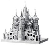 Metal Earth Premium Series Saint Basils Cathedral 3D Metal Model Kit Fascinations