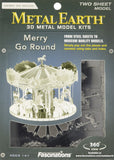 Metal Earth Merry Go Round 3D Metal Model Kit Fascinations
