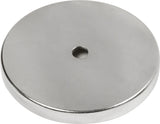 MAGMATE MX2500 Ceramic Magnet in a Plated Cup, Permanent Ceramic Magnets, Versatile Strong Magnets, 2.63 Diameter, 80 lbs. H