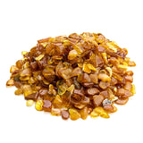 Amber Stones Polished and Raw 100% Natural Baltic Chips Resin Ambar Piedra for DIY Crafting Jewelry and Beading Loose Beads (No 