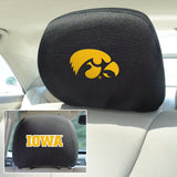 FANMATS NCAA University of Iowa Hawkeyes Polyester Head Rest Cover , 10x13
