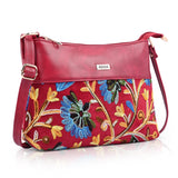 Adisa Women'S Girls Embroided Sling Bag (Sl5152-Mar),Maroon,,B0F2GHBLMQ