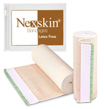 Premium Elastic Bandage Wrap (6 Wide, 2 Pack) Nexskin Latex Free Athletic/Medical Compression Bandages Hook & Loop Fastener