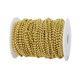 YoungJewl 4mm Crafts Faux Pearl Beads Garland Pearl Bead Roll Strand of Pearls to Decorate Floral Centerpieces Wedding Party Fav