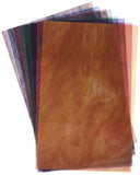 Roylco R15257 Stained Glassine Paper, 0.1'' Height, 5.6'' Width, 8.3'' Length (Pack Of 24)