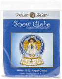 Angel Snow Globe Beaded Counted Cross Stitch Charmed Ornament Kit Mill Hill 2019 Snow Globes MH161935