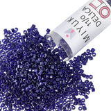 Miyuki Delica Seed Beads - Size 11/0 (1.6 mm), DB0277, Luster Cobalt, 7.2 g, Approx. 1440 Beads, Made in Japan
