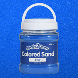 READY 2 LEARN Colored Sand - Blue - 2.2 lbs - Play Sand for Kids - Perfect for Wedding Unity Ceremonies, Crafts, Sensory Bins an