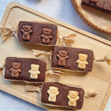 10PCS Rectangle Cookie Cutter Square Cookie Mold Stainless Steel Rectangle Biscuit Molds Square Pastry Molds Fondant Cake Cookie
