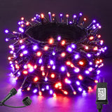 BlcTec Halloween Lights 500 LED 174FT Halloween String Lights with 8 Modes, UL Certified, Connectable, Waterproof, Timer for Ind
