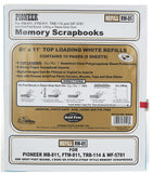 Pioneer Page Protector 8.5X11 5pk Holds 10 Pages W5 Inserts