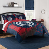 NORTHWEST Los Angeles Clippers Officially Licensed NBA Comforter Set - Full/Queen & Twin/Twin XL - Soft Bedding with Team Logo &