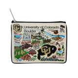 Catstudio Zipper Pouch, University of Colorado Boulder Travel Toiletry Bag, 5 x 7, Ideal Makeup Bag, Dog Treat Pouch, or Purse P