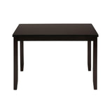 Dark Rustic Prairie 5-Pack- Table And 4 Chairs