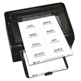 Laser Printer Name Badges, White, 8/Sheet, 3 3/8 X 2 1/3, 200/Bx, 92377