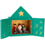 Guatemalan Nativity in a House