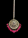 BR497 INSIA BRIDAL SET IN RUBY ( READY TO SHIP )