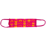 Pleated Pattern Face Mask & Carrying Bag