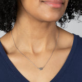 Mindfully Living Pewter Necklace