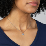 Carry a Little Luck Pewter Necklace