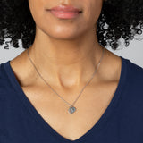 Carry a Little Luck Pewter Necklace