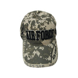Cap Us Air Force Camo (Pack Of 6)