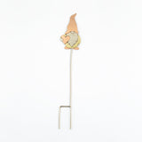 Cute Gnome Mixed Metal Plant Stake