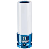 PowerBuilt 17MM Thin Wall Color Lug Nut Socket - 1/2 Drive
