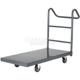 Global Industrial Steel Deck Truck 72X36 1000 Lb. Cap. 5 Polyurethane Casters - Ergo Handle