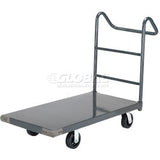 Global Industrial Steel Deck Truck 36X24 2000 Lb. Cap. 6 Rubber Casters - Ergo Handle