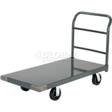 Global Industrial™ Steel Deck Platform Truck 72 X 36 2000 Lb. Capacity 6 Rubber Casters