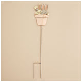Sweet Bunnies Mixed Metal Plant Stake