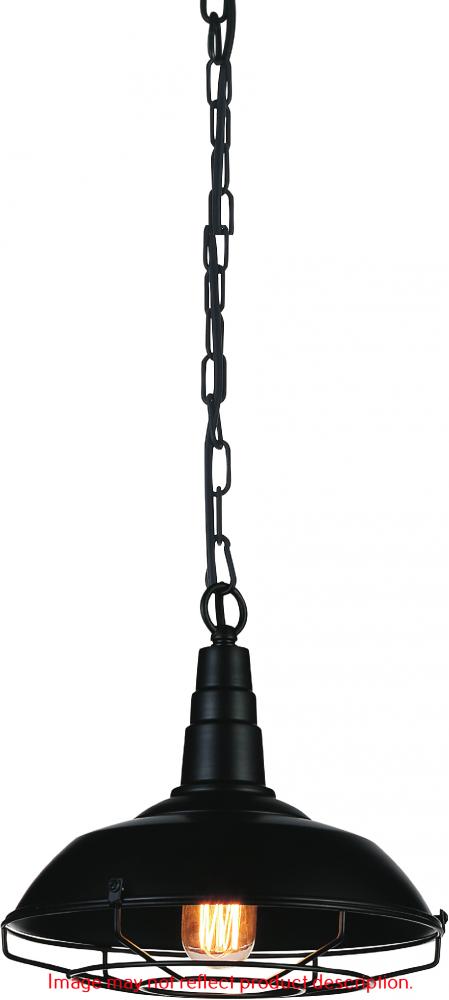 1 Light Down Mini Pendant With Antique Copper Finish