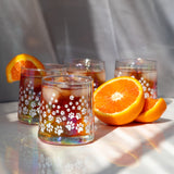 Pearl Iridescent Glass - Set of 4