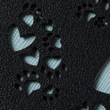 Pawfect Heart Cut-Out Wallet Wristlet
