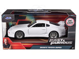 Brians Toyota Supra White Fast & Furious 7 (2015) Movie 1/32 Diecast Model Car by Jada
