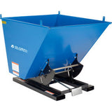 Global Industrial Steel Self-Dumping Forklift Hopper W/Bump Release3 Cu. Yd 6000 Lbs.