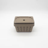 6-Pc Small Basket Set With Lid 7 X 5 X 3 Warm Gray