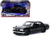Brians Nissan Skyline 2000 GTR (KPGC10) Black Fast & Furious Movie 1/32 Diecast Model Car by Jada