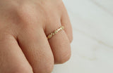 Mystical Rose Ring 14k Yellow Gold