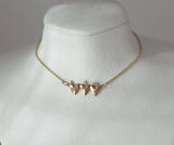 Holy Family Hearts® in 14K Gold Tiny Version
