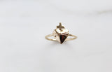 Sacred Heart Ring in 14k Gold